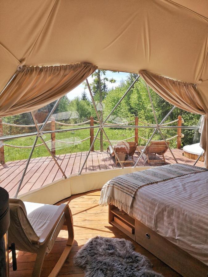 Medve Dome - Luxury Camping In The Middle Of Nature Hotel Влаица Екстериор снимка