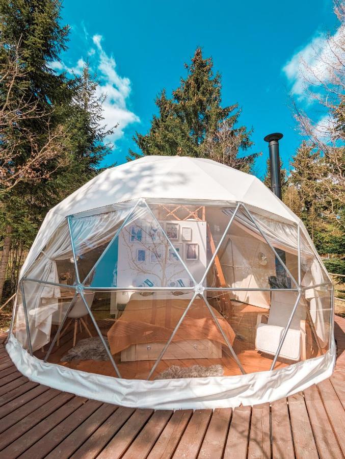 Medve Dome - Luxury Camping In The Middle Of Nature Hotel Влаица Екстериор снимка