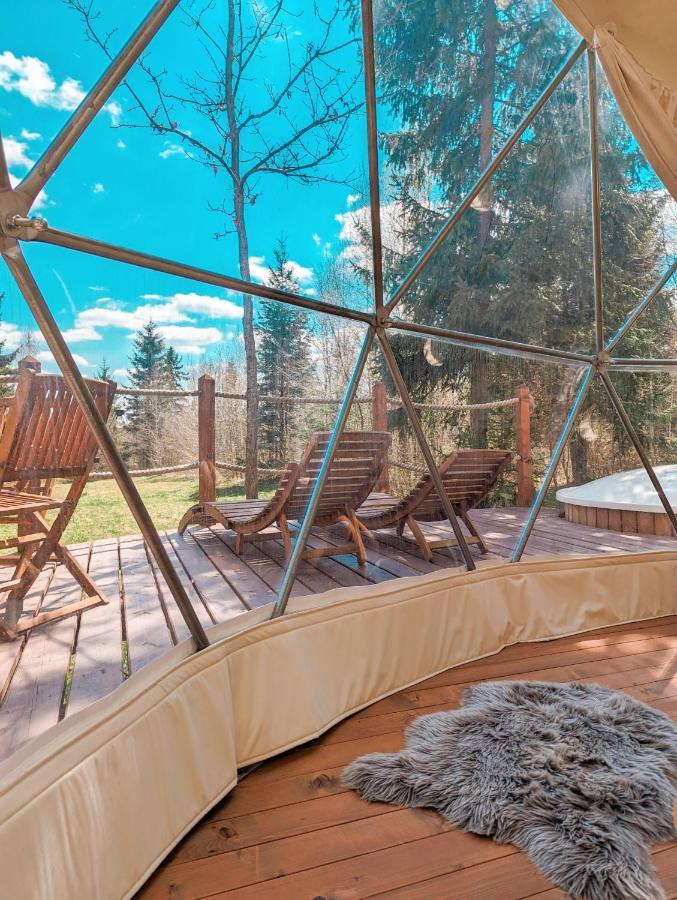 Medve Dome - Luxury Camping In The Middle Of Nature Hotel Влаица Екстериор снимка