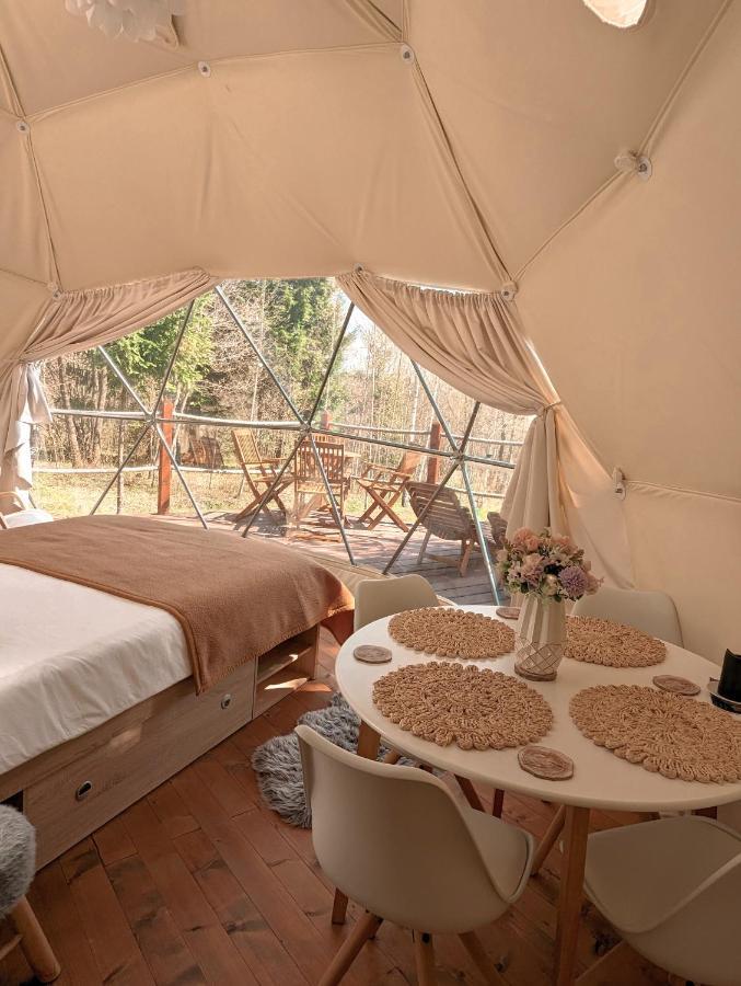 Medve Dome - Luxury Camping In The Middle Of Nature Hotel Влаица Екстериор снимка